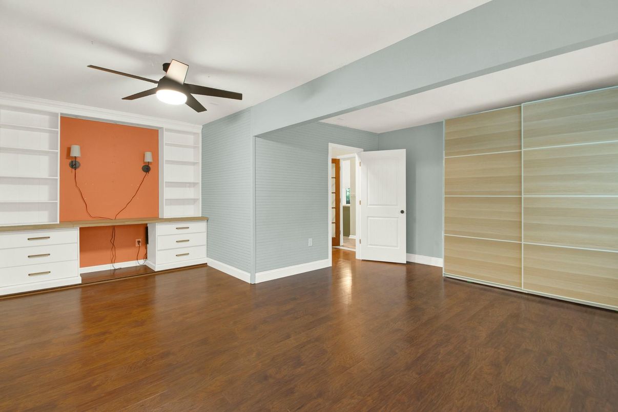 Empty room, Interior, Wood Texture Flooring