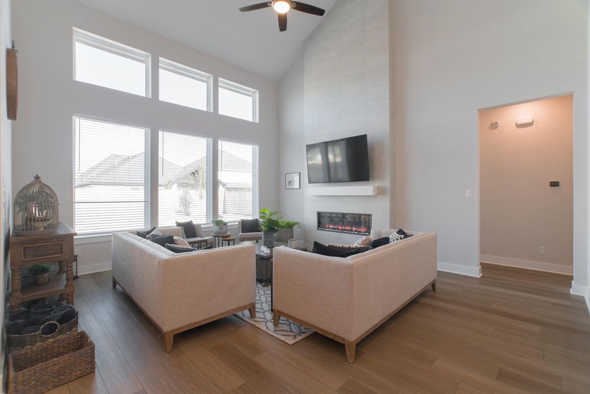 Fireplace, Interior, Living room, Wood Texture Flooring