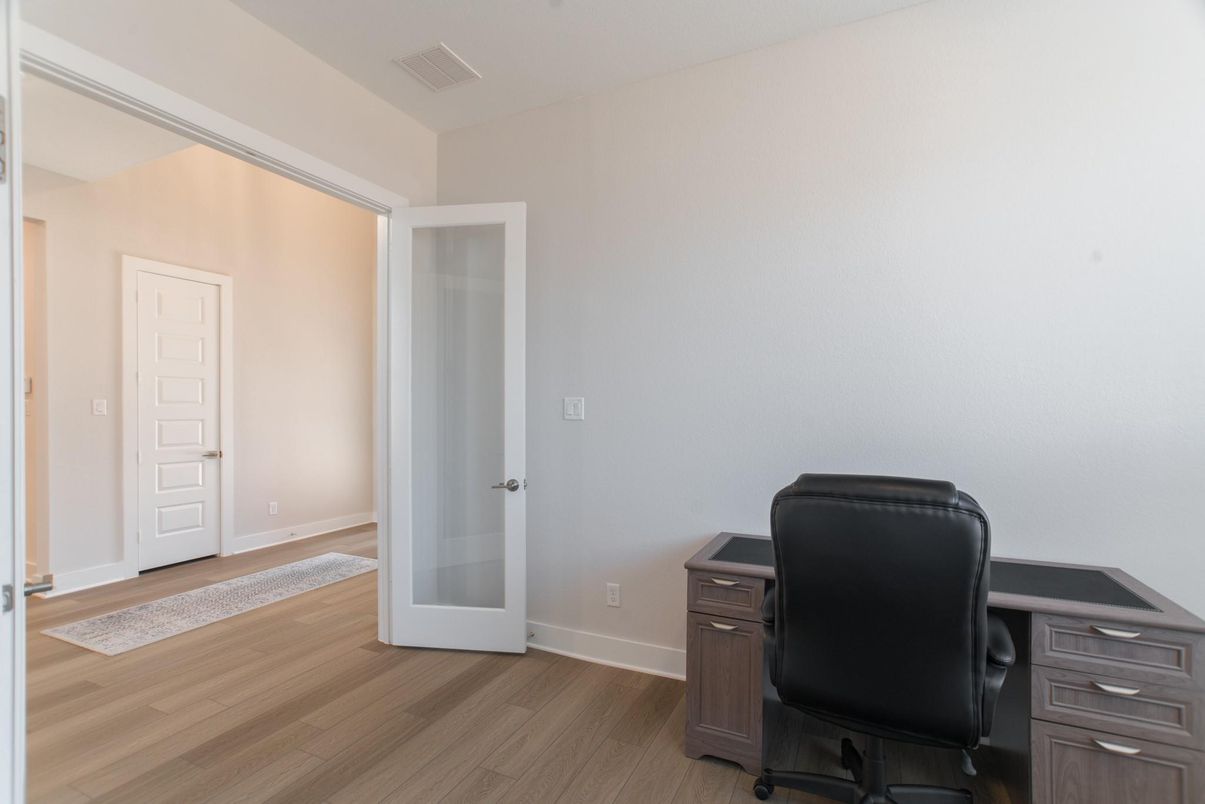 Home Office, Interior, Wood Texture Flooring