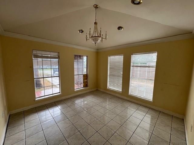 Chandelier, Empty room, Interior, Recessed Lighting