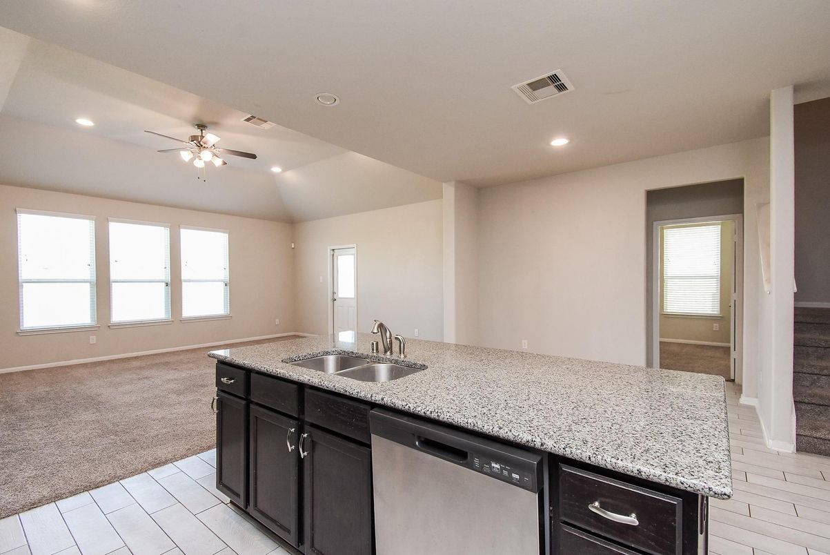 Interior, Kitchen, Recessed Lighting