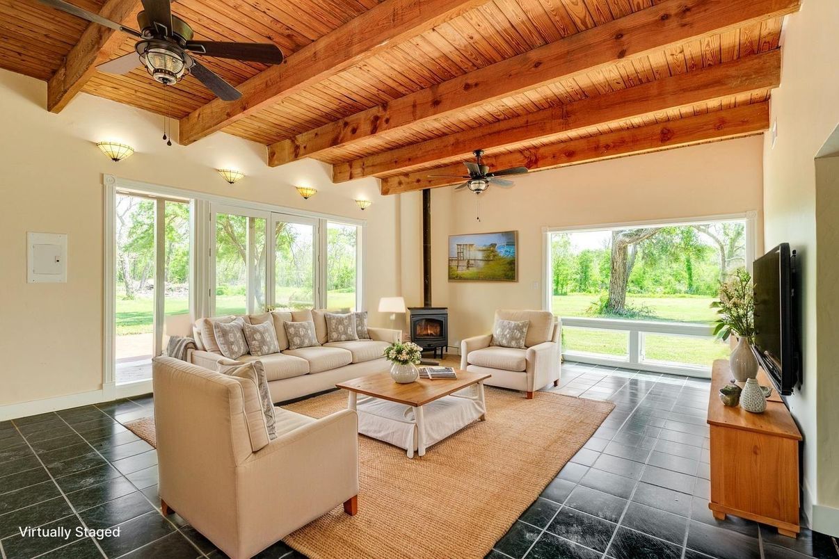 Fireplace, Interior, Living room, Wooden Beams, Wooden Ceilings