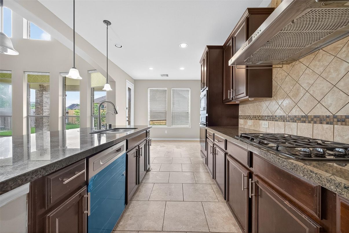 Interior, Kitchen, Pendant Lights, Recessed Lighting