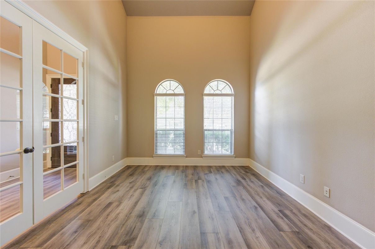 Empty room, Interior, Wood Texture Flooring