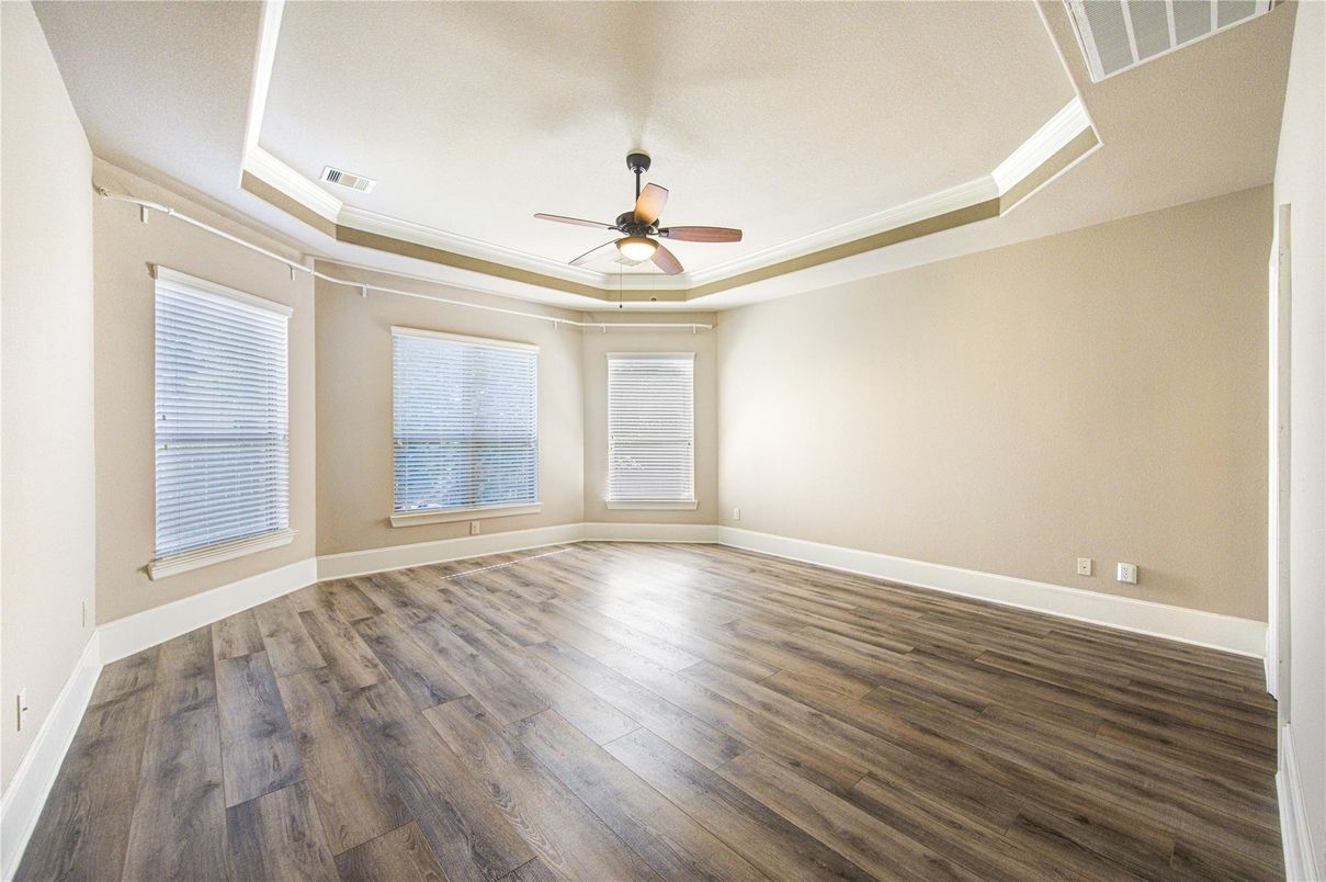 Empty room, Interior, Wood Texture Flooring