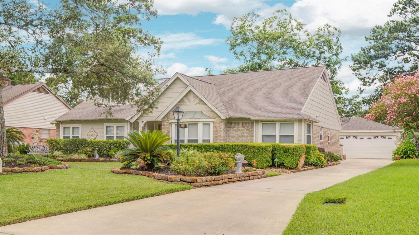 Backyard, Detached Garage, Exterior, Facade, Ranch