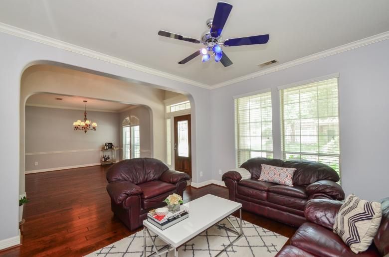 Chandelier, Interior, Living room, Wood Texture Flooring