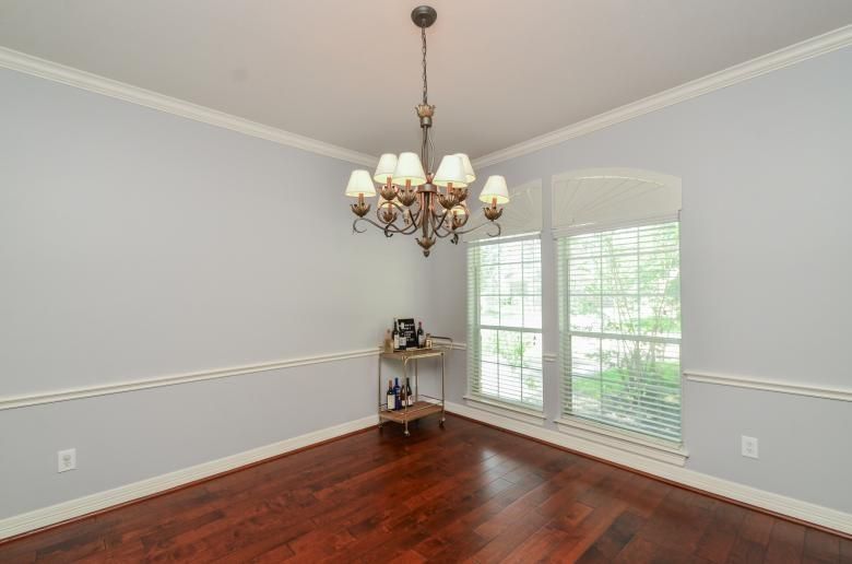 Chandelier, Interior, Wood Texture Flooring