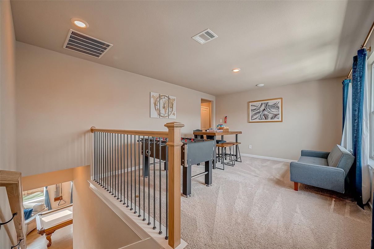 Dining room, Interior, Recessed Lighting