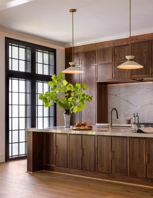Interior, Pendant Lights, Wood Texture Flooring