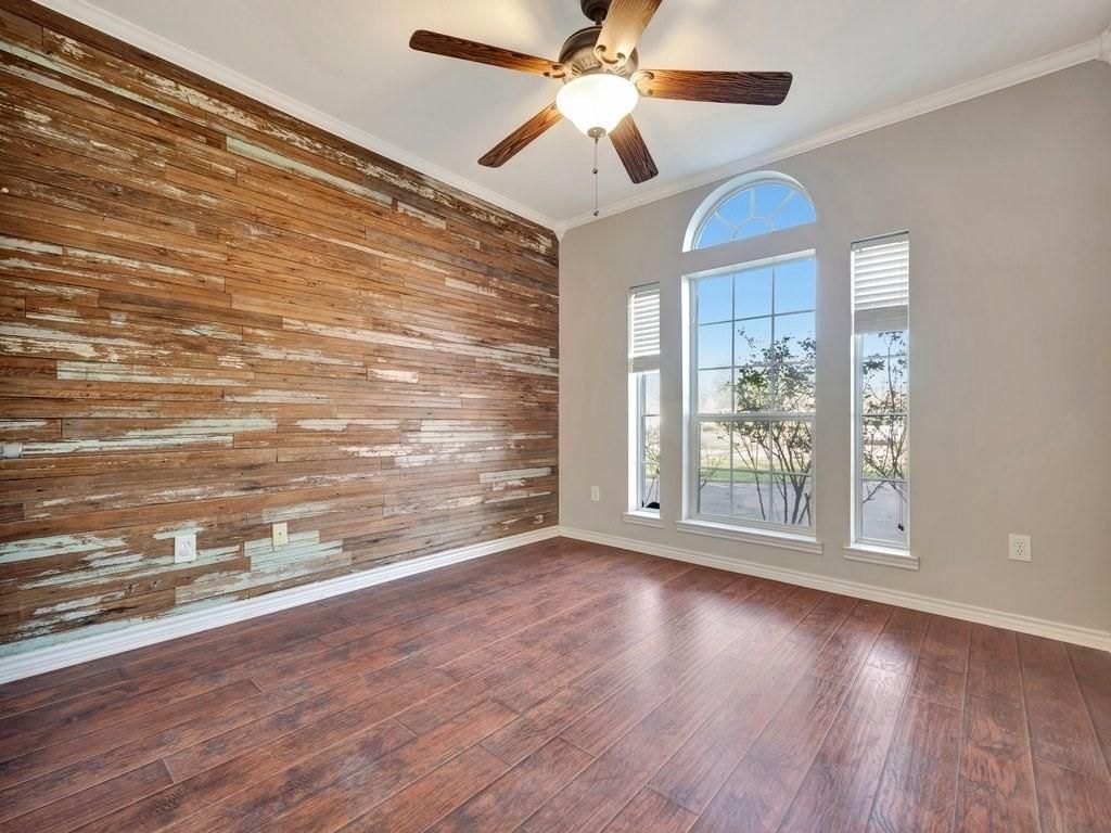 Empty room, Interior, Wood Texture Flooring, Wooden Walls