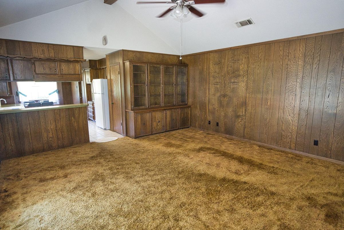Empty room, Interior, Wooden Walls