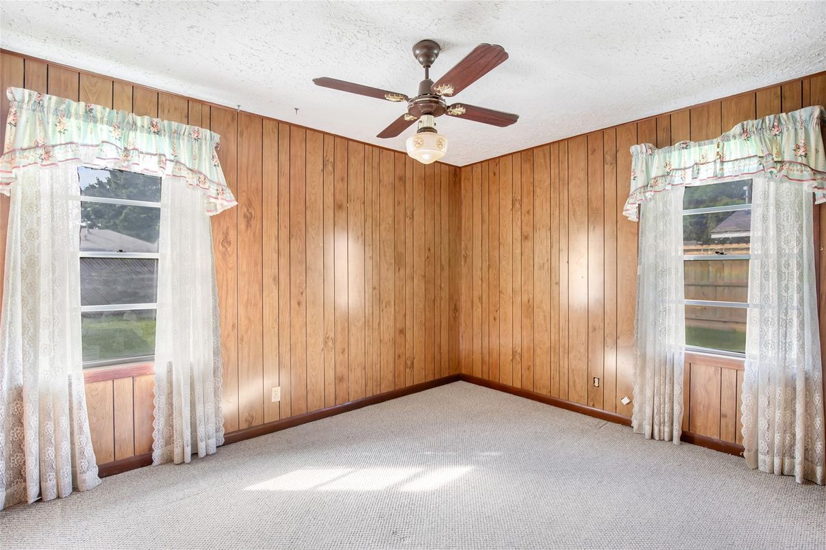 Empty room, Interior, Wooden Walls