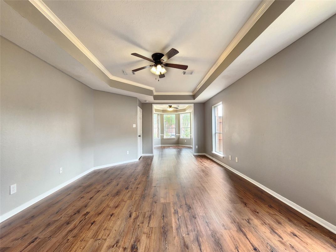 Empty room, Interior, Wood Texture Flooring