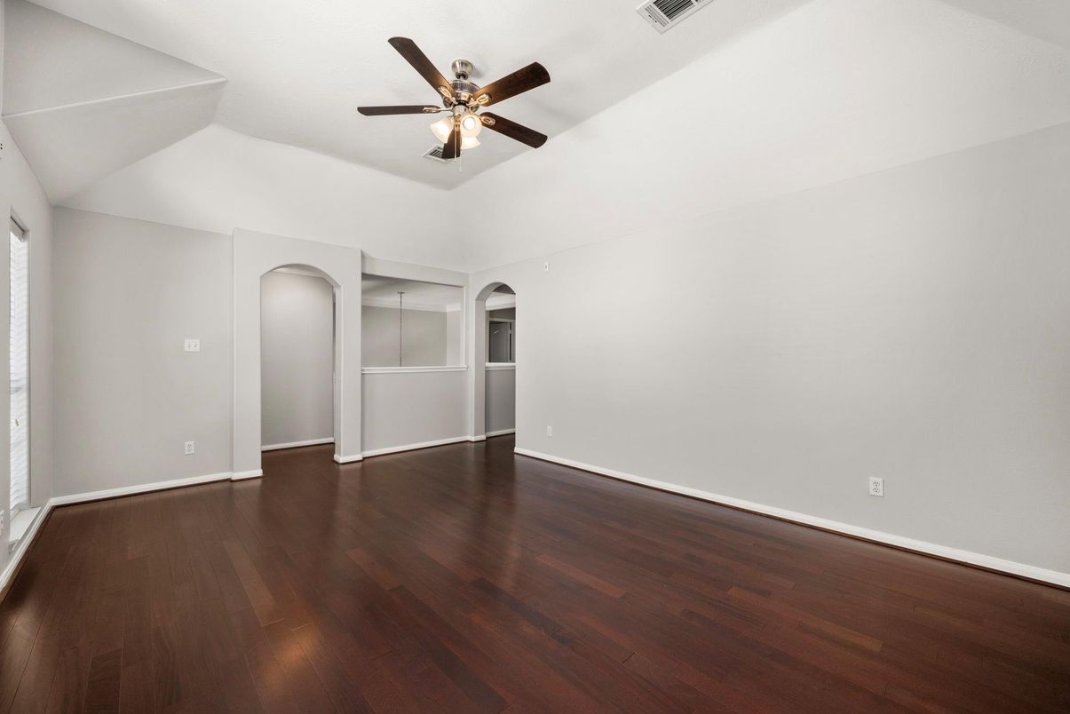 Empty room, Interior, Wood Texture Flooring