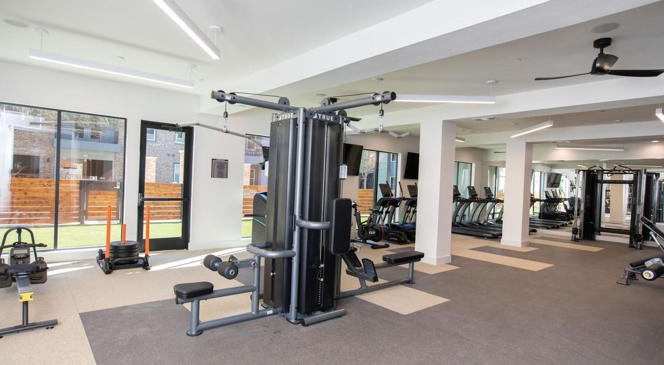 Fitness Equipment, Gym, Interior