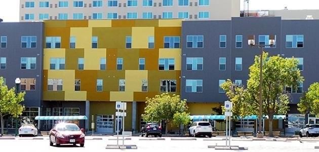 Exterior, Facade, Condo Building