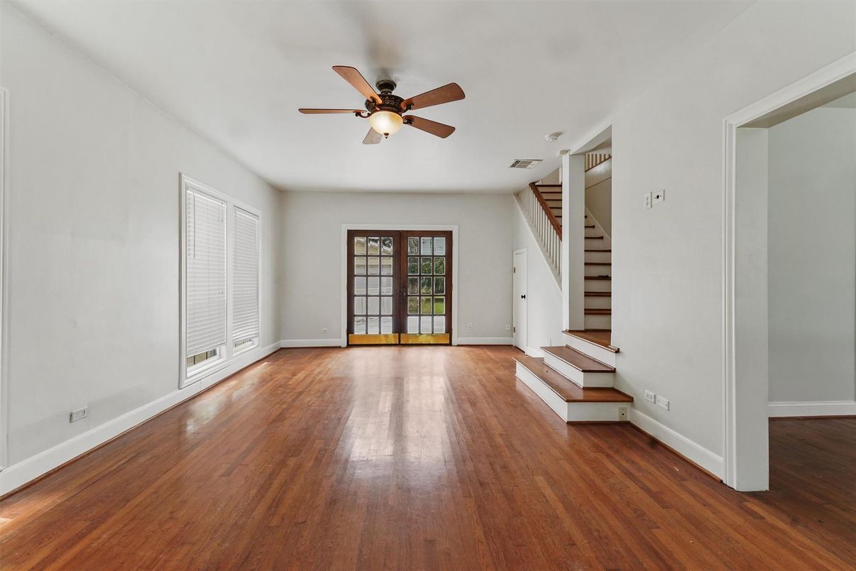 Empty room, Interior, Wood Texture Flooring