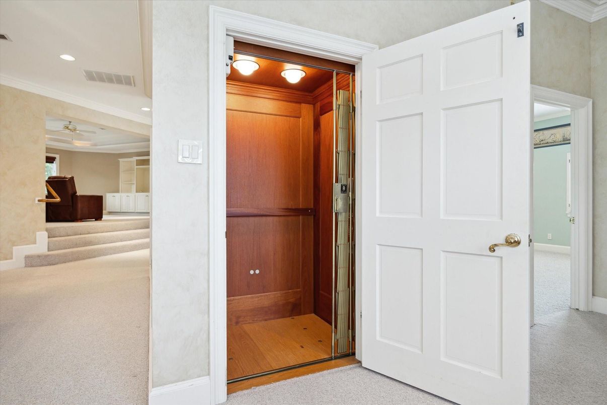 Chandelier, Interior, Recessed Lighting