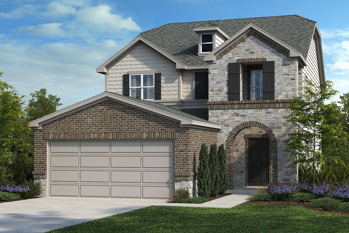 Attached, Exterior, Facade, Brick Facade, Brick Traditional