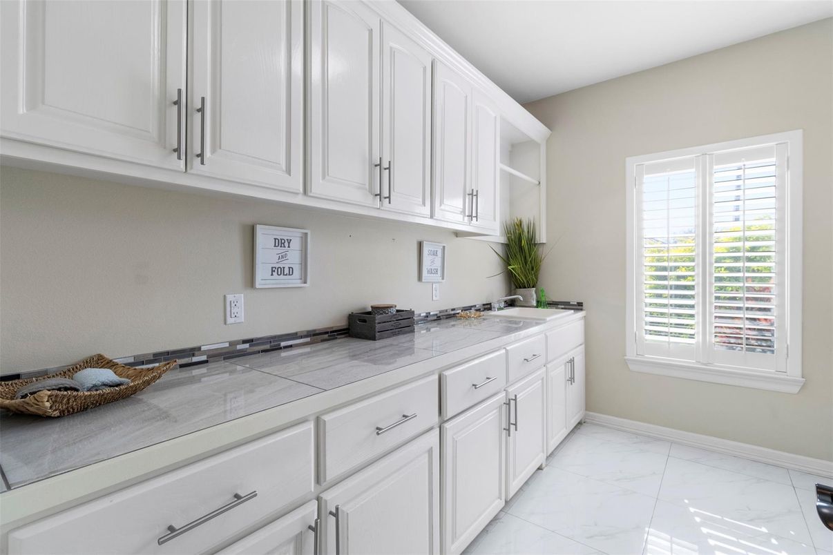 Interior, Kitchen, Marble, Tile Countertops