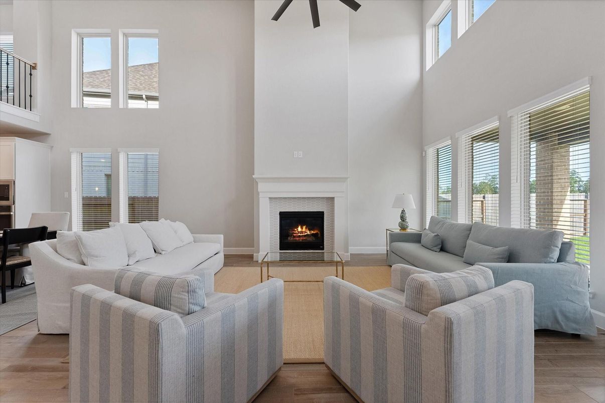 Fireplace, Interior, Living room, Wood Texture Flooring
