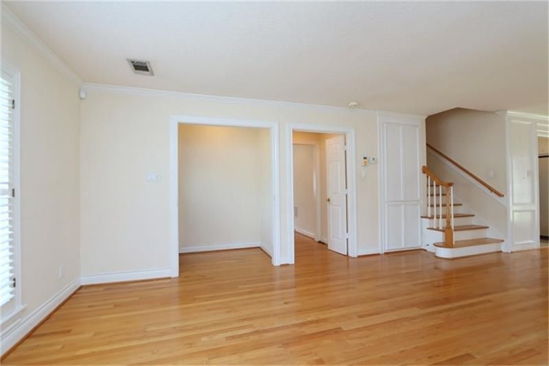 Empty room, Interior, Wood Texture Flooring