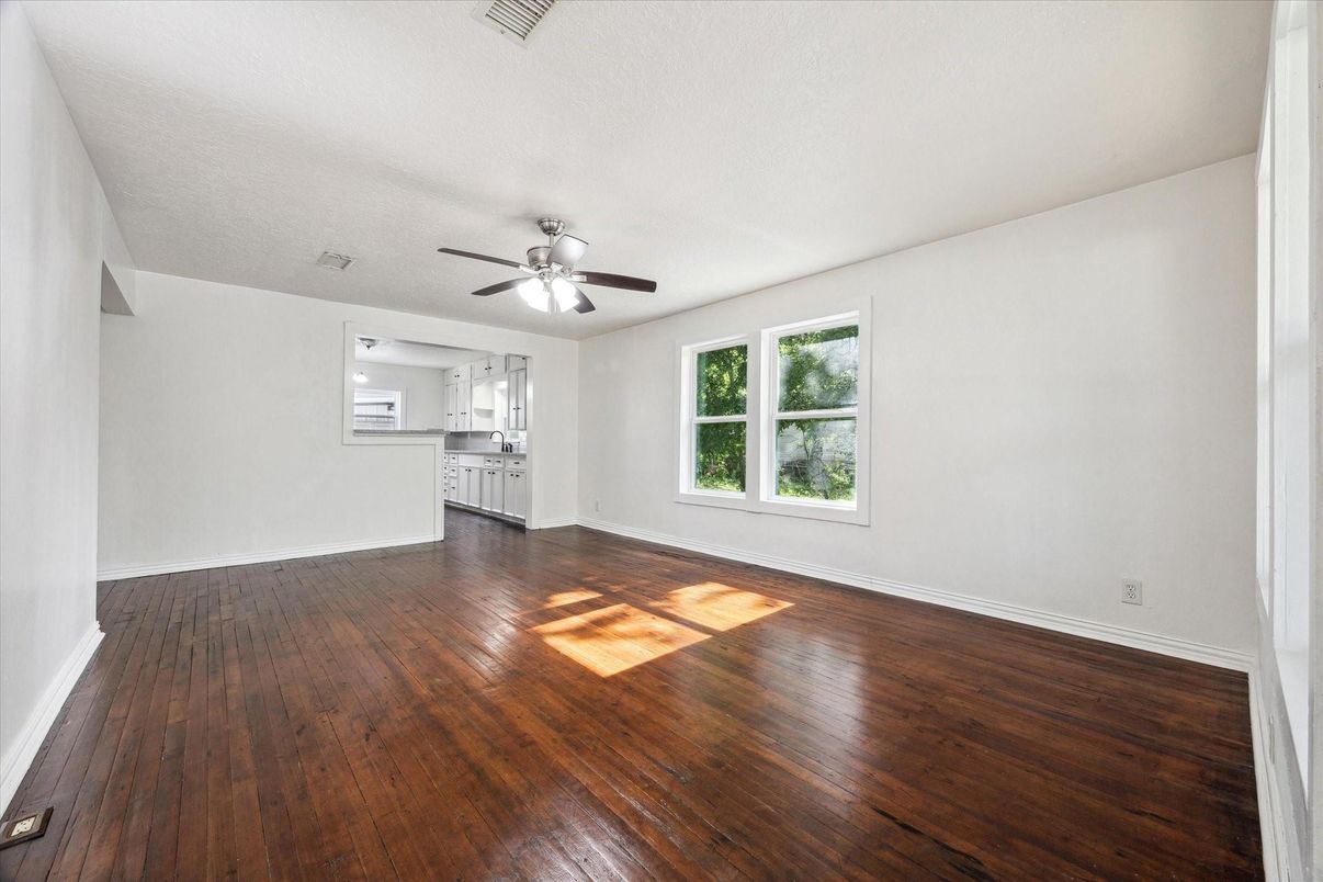 Empty room, Interior, Wood Texture Flooring