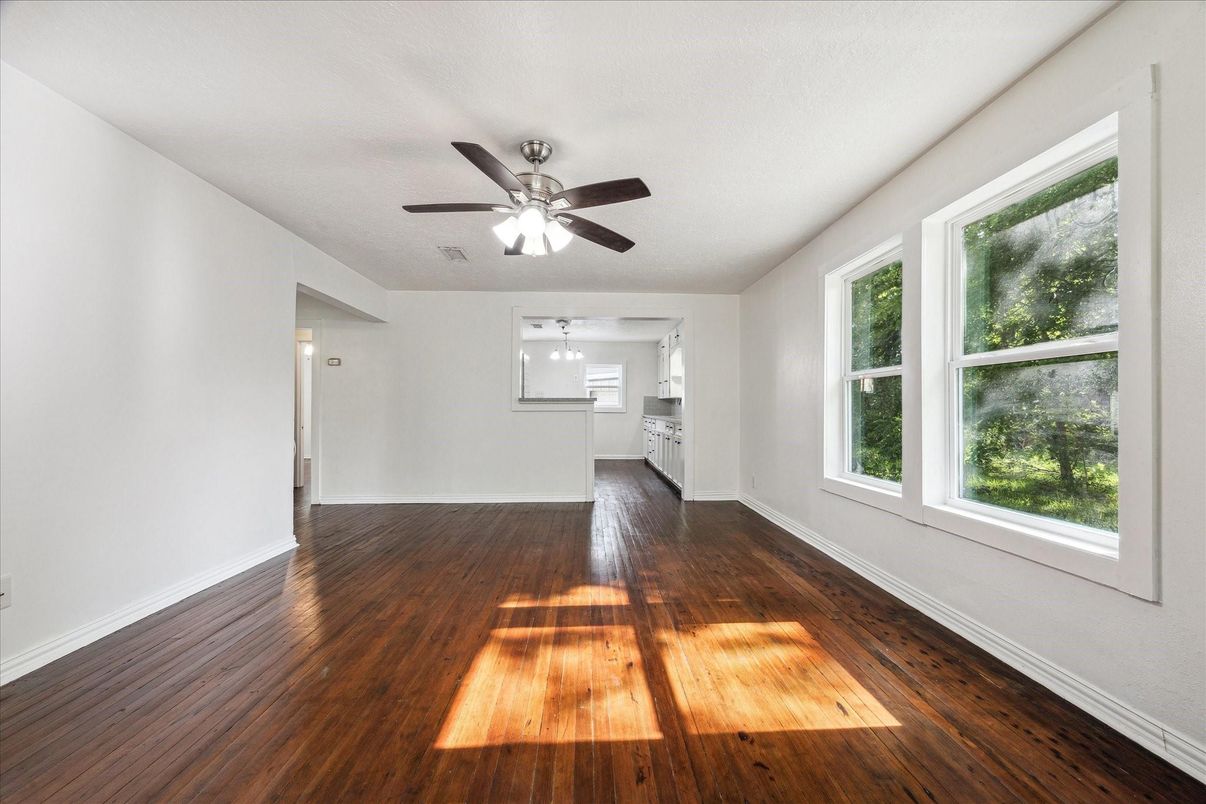 Empty room, Interior, Wood Texture Flooring