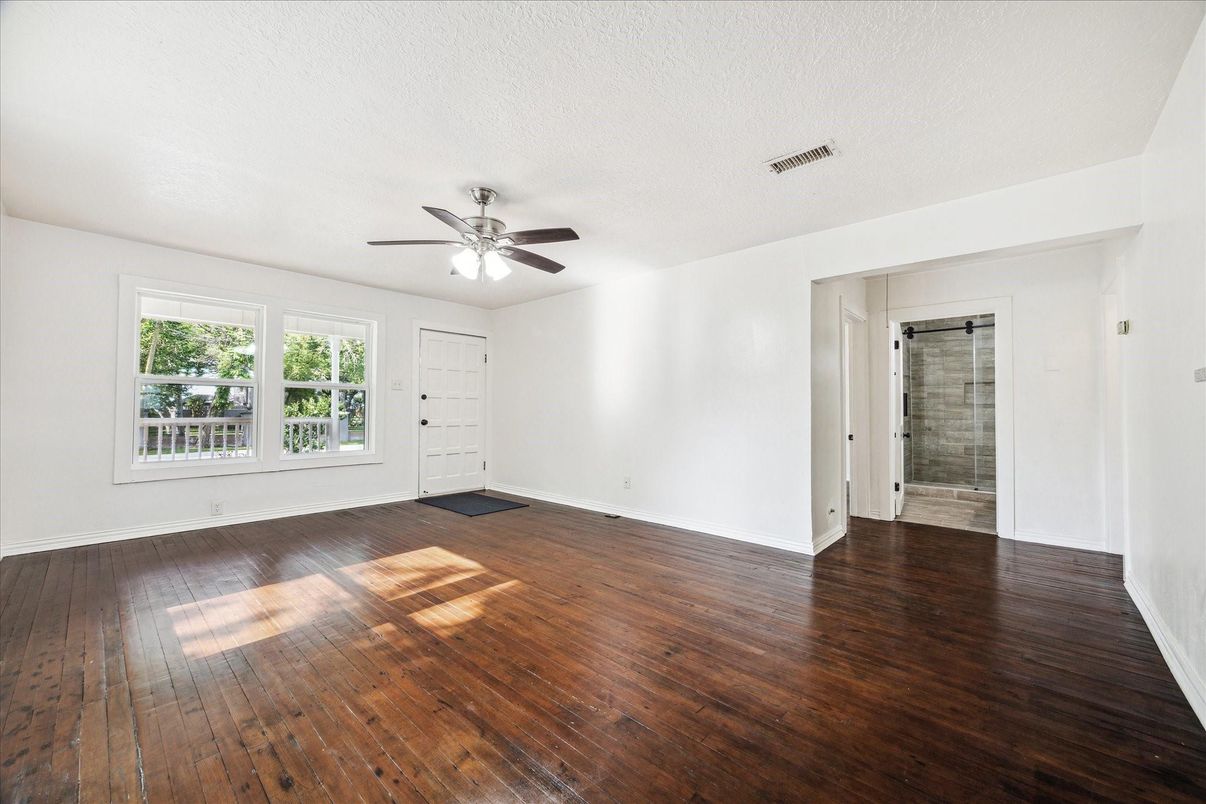 Empty room, Interior, Wood Texture Flooring