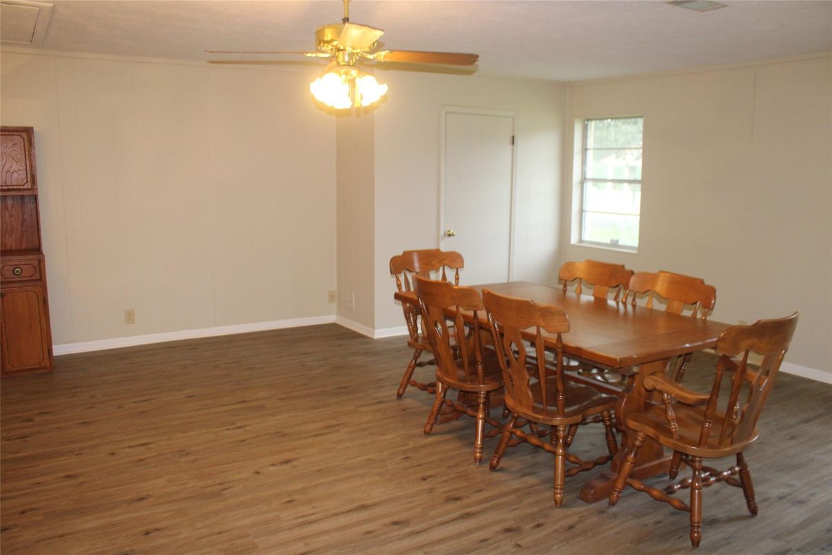 Dining room, Interior, Wood Texture Flooring