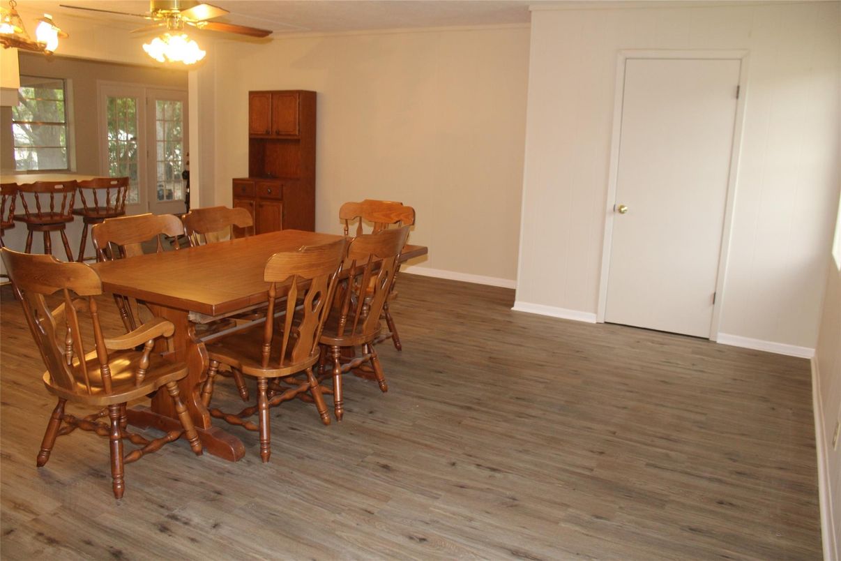 Dining room, Interior, Wood Texture Flooring