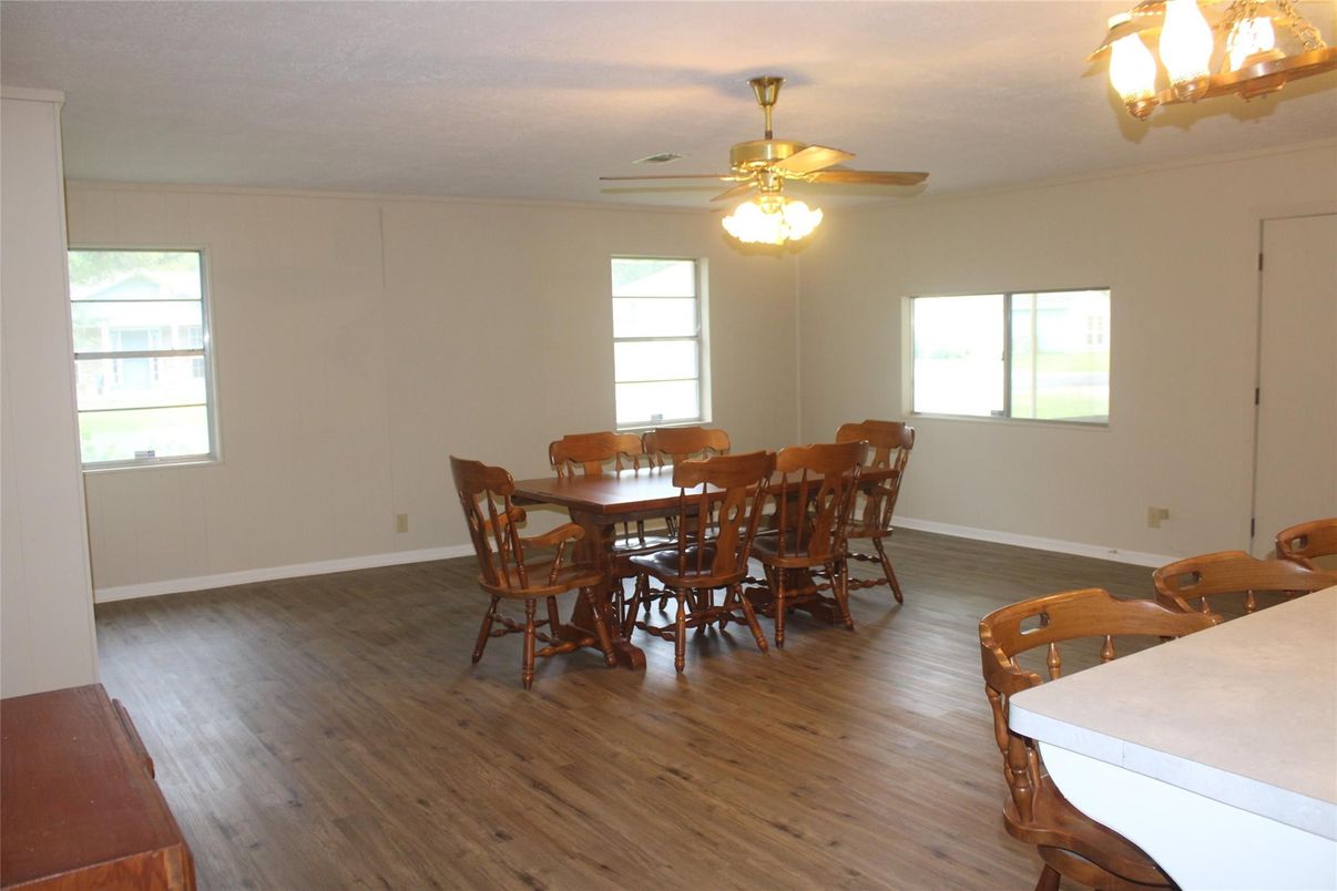Dining room, Interior, Wood Texture Flooring