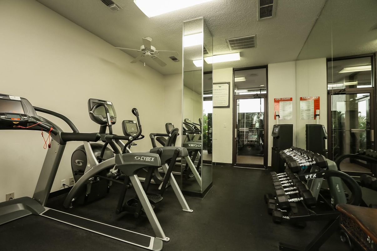 Fitness Equipment, Gym, Interior