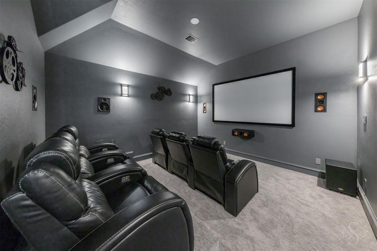 Home Theatre Room, Interior, Projection Screen, Theatre Room