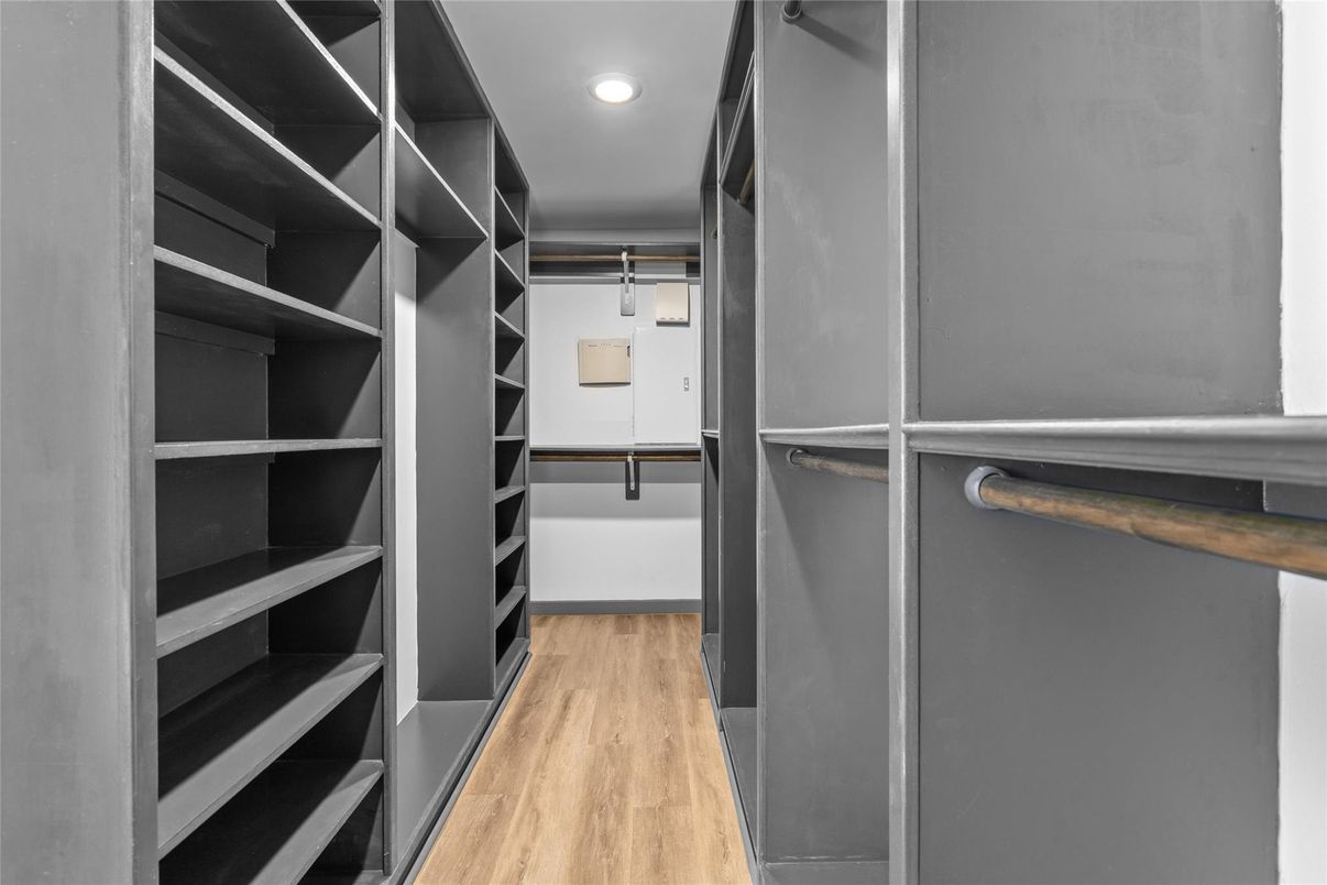 Interior, Recessed Lighting, Walk-in Closets, Wood Texture Flooring