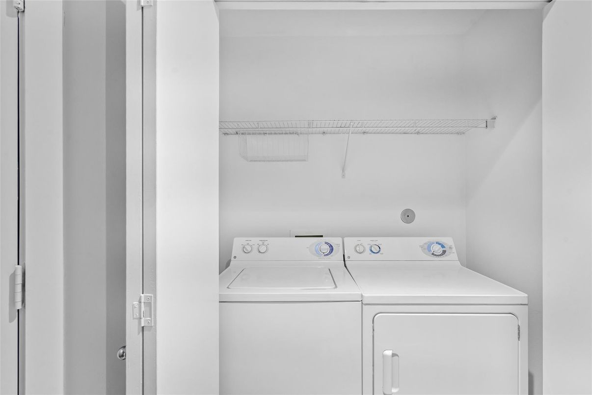 Interior, Utility Closets, Washer