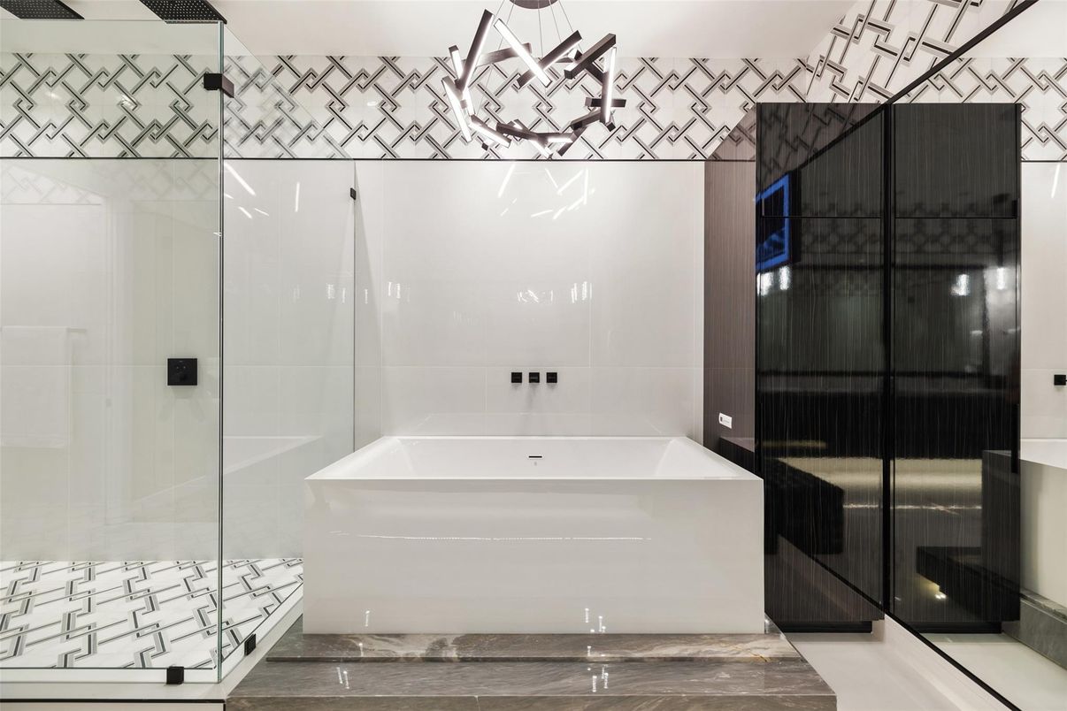 Bathroom, Glass Shower, Interior