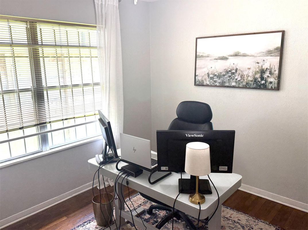 Home Office, Interior, Wood Texture Flooring