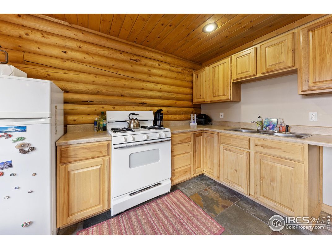 Interior, Kitchen, Recessed Lighting, Wooden Ceilings, Wooden Walls