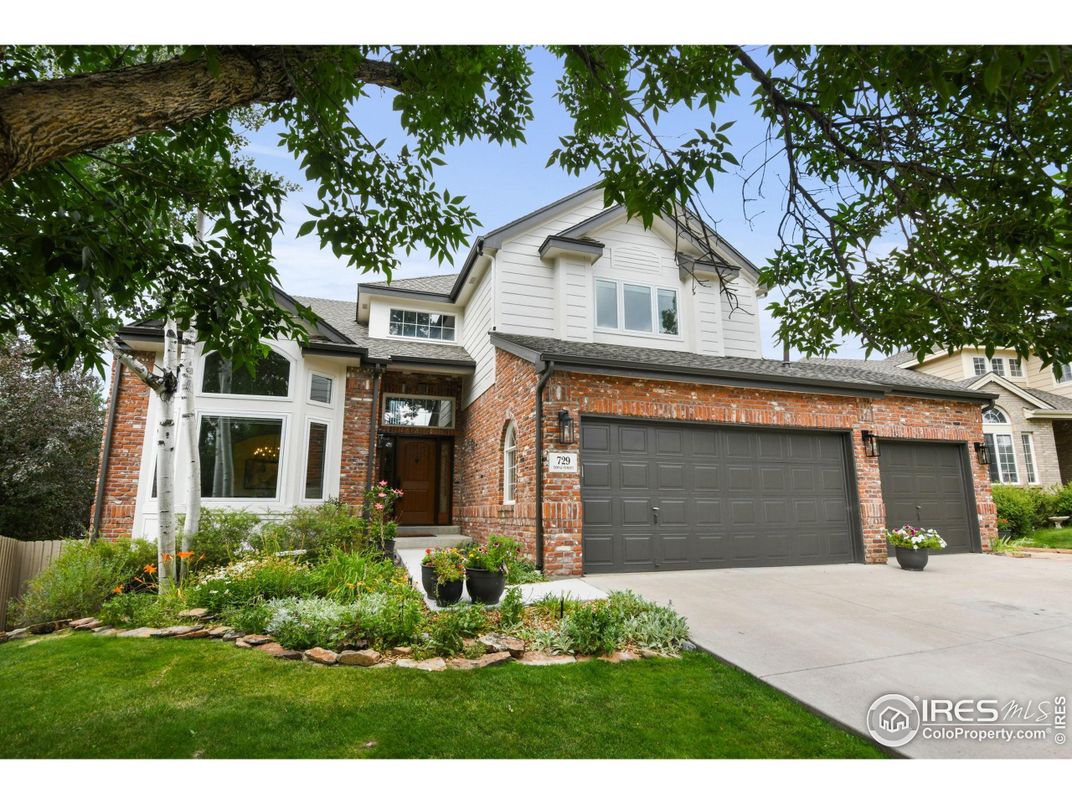 Attached, Exterior, Facade, Brick Facade, Tudor Revival