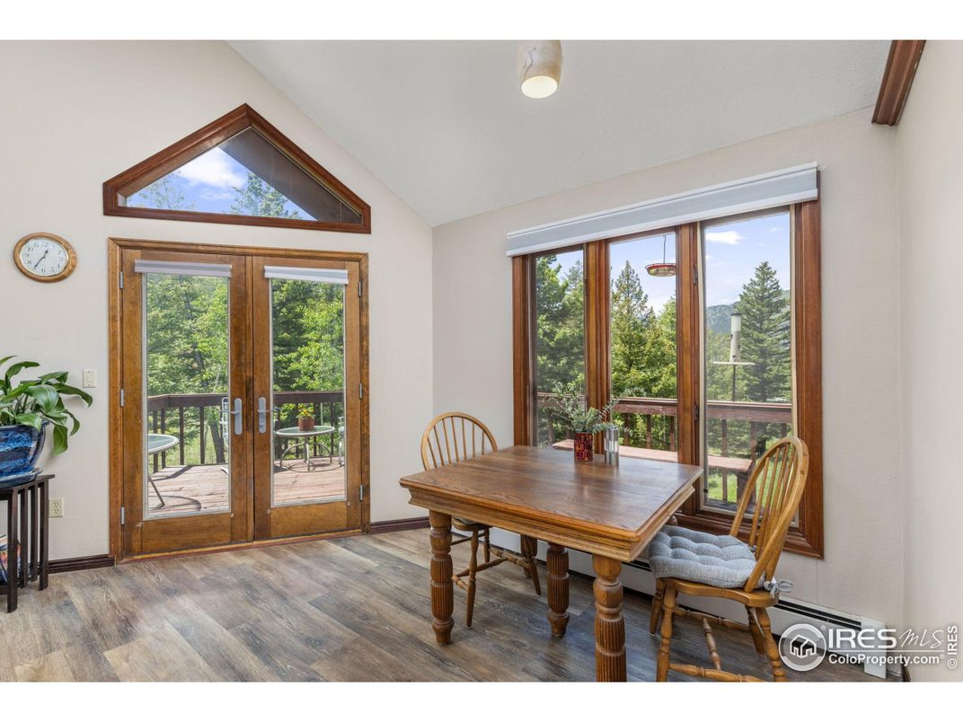 Dining room, Interior, Wood Texture Flooring