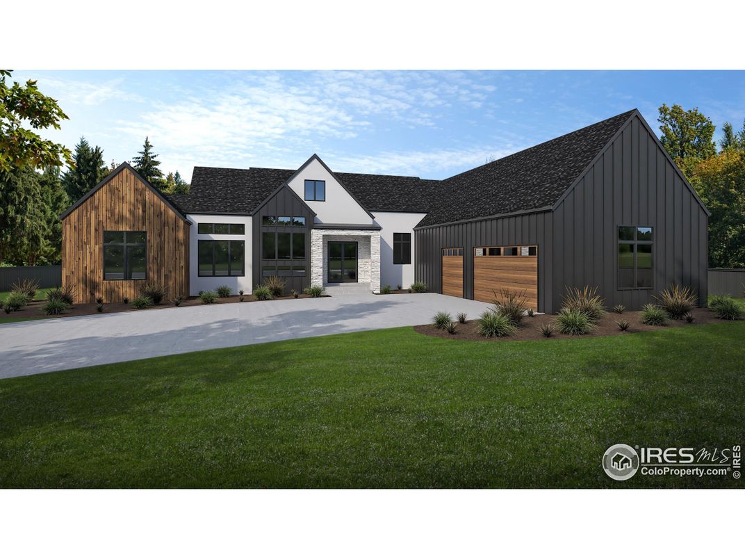 Attached, Backyard, Exterior, Facade, Farmhouse