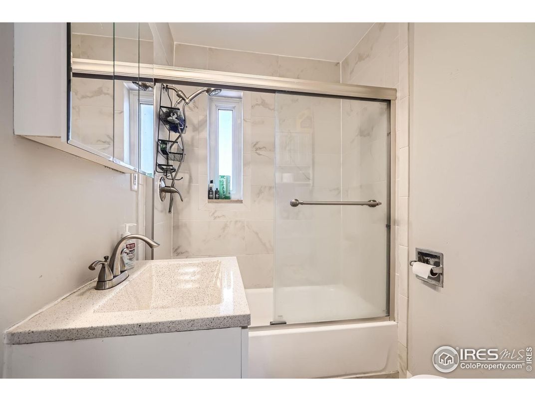 Bathroom, Glass Shower, Interior, Marble Walls