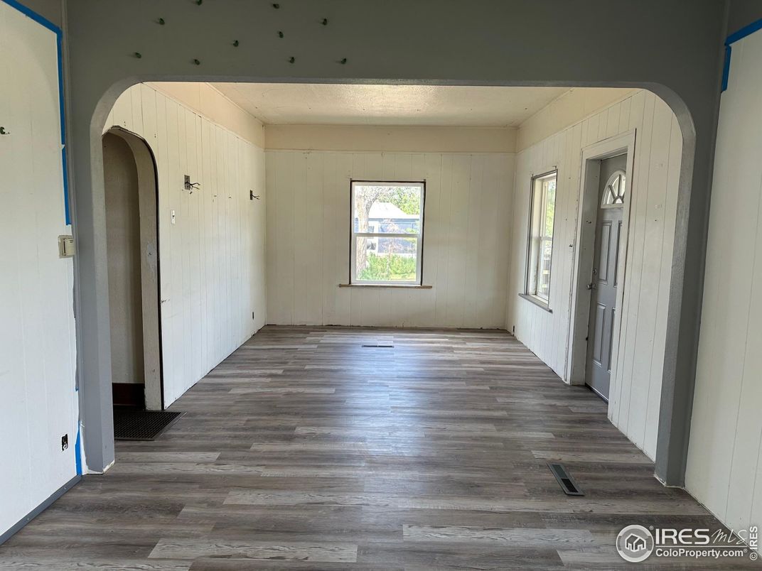 Empty room, Interior, Wood Texture Flooring