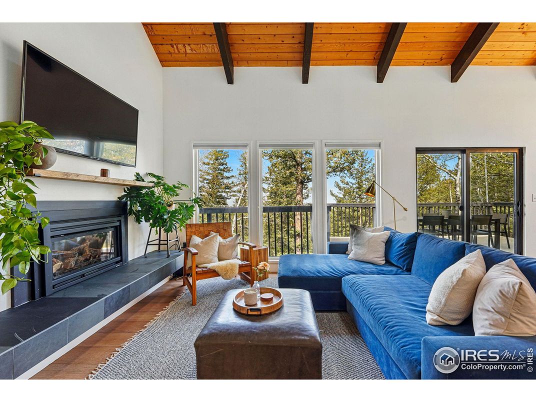 Fireplace, Interior, Living room, Wooden Beams, Wooden Ceilings, Wood Texture Flooring