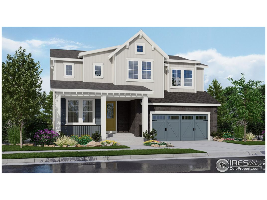 Attached, Exterior, Facade, Farmhouse