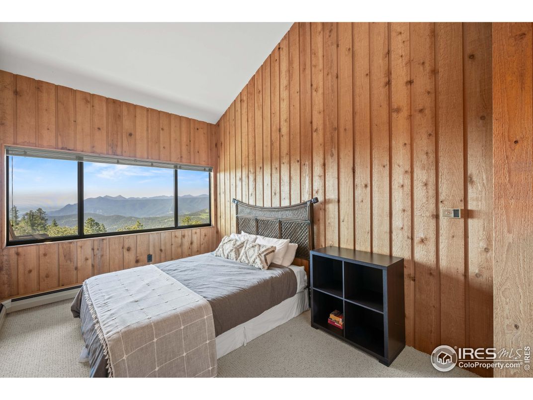 Bedroom, Interior, Wooden Walls