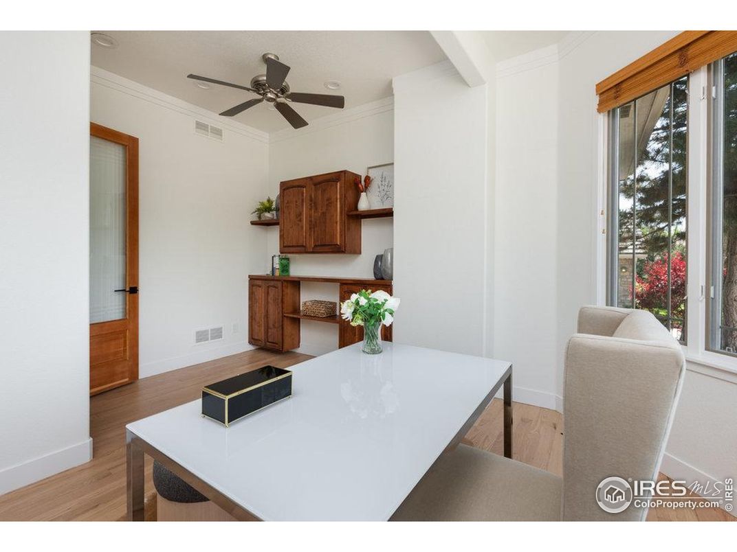 Home Office, Interior, Wood Texture Flooring