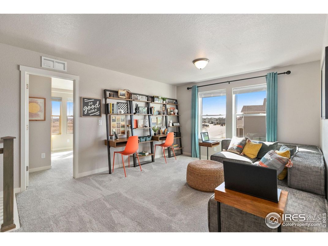 Home Office, Interior, Living room
